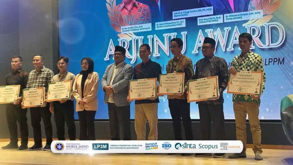 UNUJA Raih Lima Arjunu Award 2026, Dominasi Pengelolaan Jurnal Sinta 1 dan 2 di Lingkungan PTNU