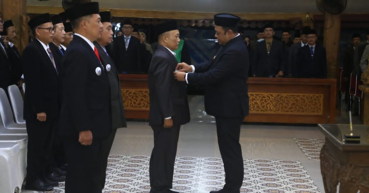 Wabup Probolinggo Lantik Puluhan Pejabat Eselon III dan IV